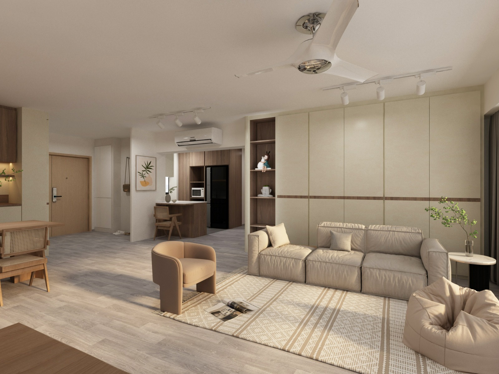 5 Room HDB BTO @ 306 Tengah Drive | Lam's Interior Design